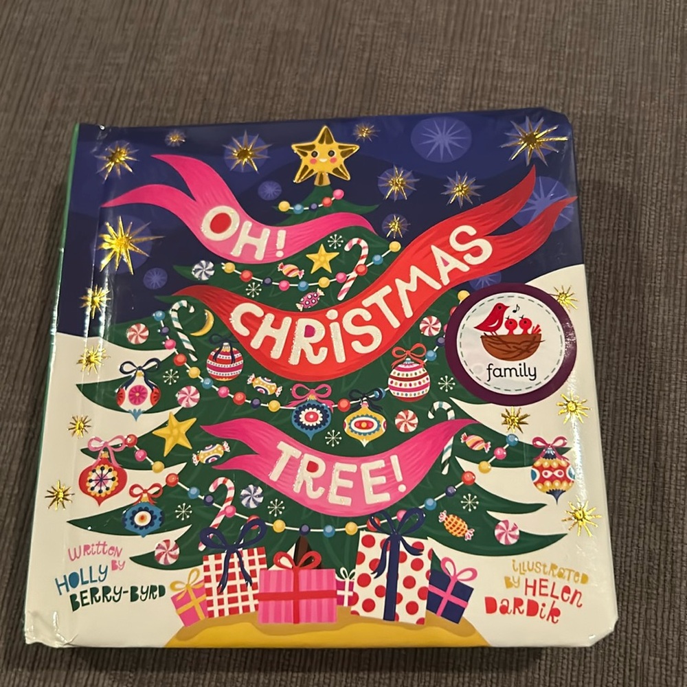 OH CHRISTMAS TREE baby Cardboard book NEW